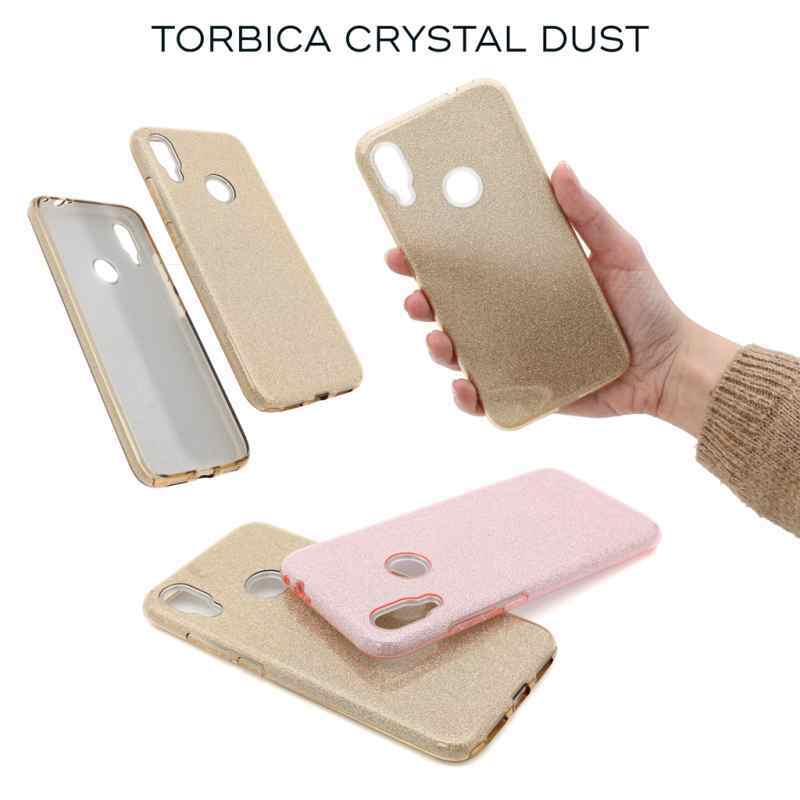Maska Crystal Dust za iPhone SE 2020/2022 roze