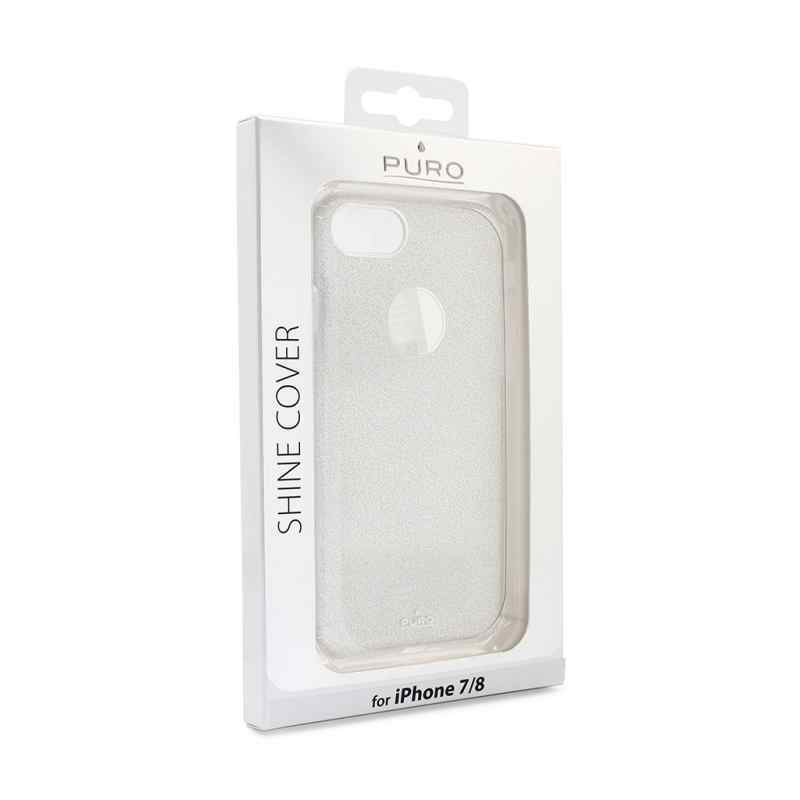Maska Puro Shine za iPhone 6/7/8 srebrna