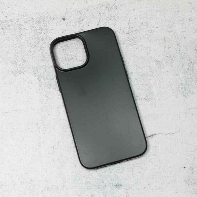Maska silikon za iPhone 13 Mini mat crna
