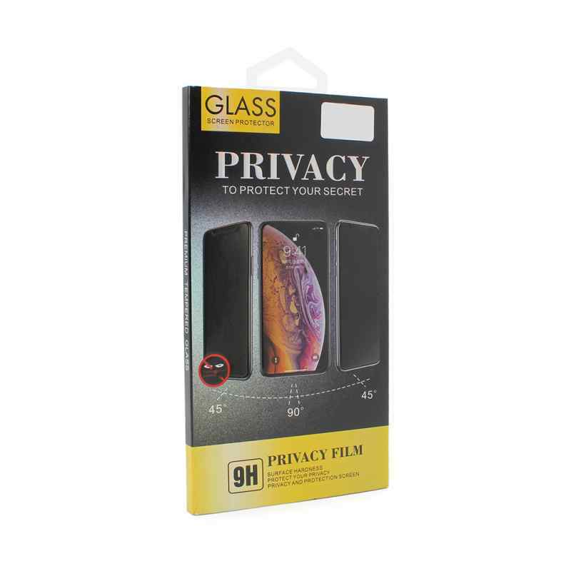 Zaštitno staklo Privacy 2.5D za iPhone 11 Max Pro 6.5 crna