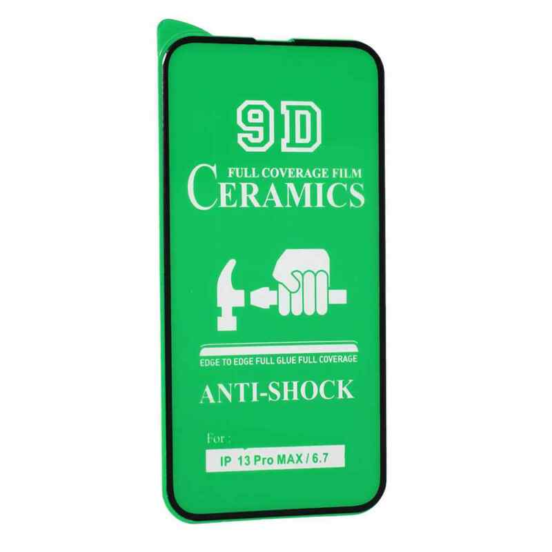 Zaštitno staklo 9D Clear Ceramic za iPhone 13 Pro Max
