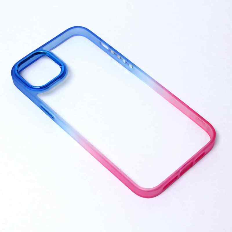 Maska Colorful Acrylic za iPhone 14 Plus plava