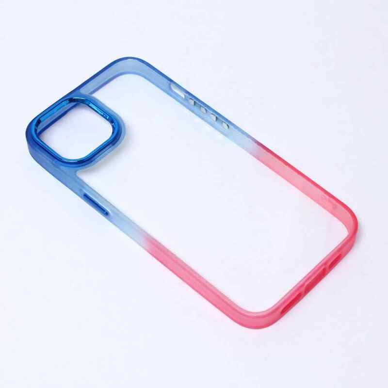 Maska Colorful Acrylic za iPhone 14 plava