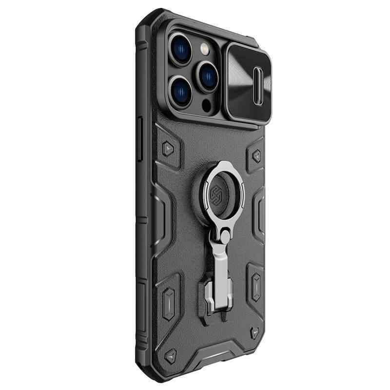Maska Nillkin CamShield Armor Pro Magnetic za iPhone 14 Pro crna