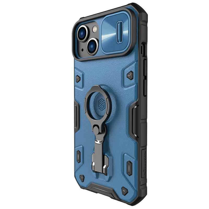 Maska Nillkin CamShield Armor Pro za iPhone 14 Plus plava
