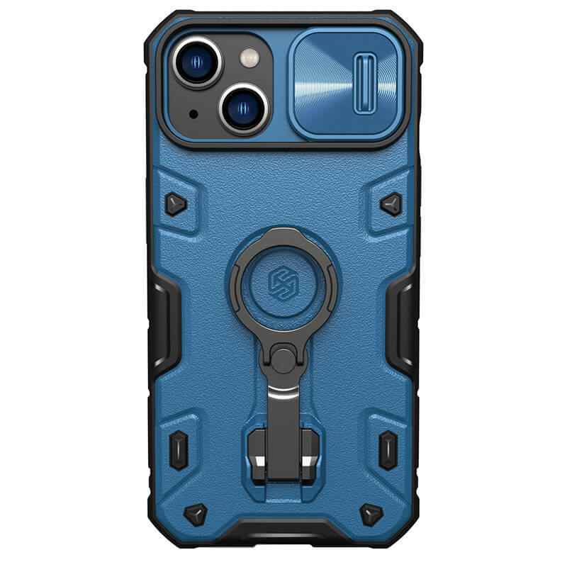 Maska Nillkin CamShield Armor Pro za iPhone 14 Plus plava