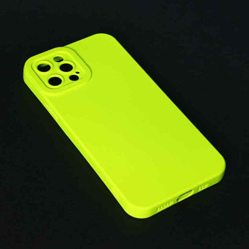 Maska Silikon color za iPhone 12 Pro svetlo zelena