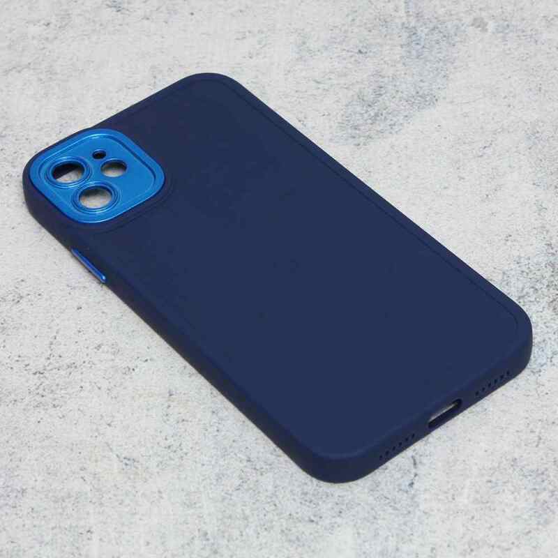 Maska Camera Color za iPhone 11 tamno plava