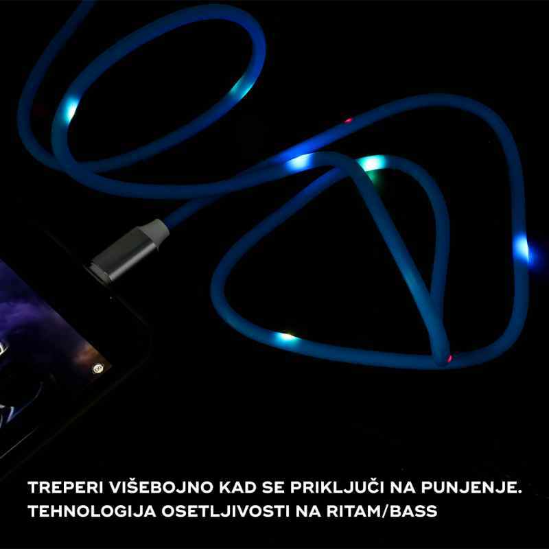 Data kabl KUCIPA K257 iPhone lightning 1m plavi